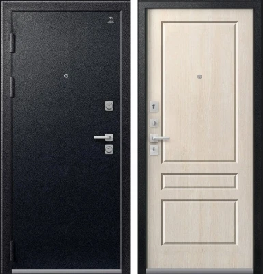 Дверь C-101 Черный Муар - Седой Дуб